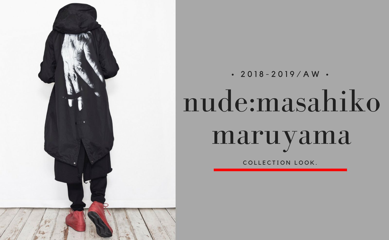nude:masahiko maruyama.2018-2019AW/Collection Look.