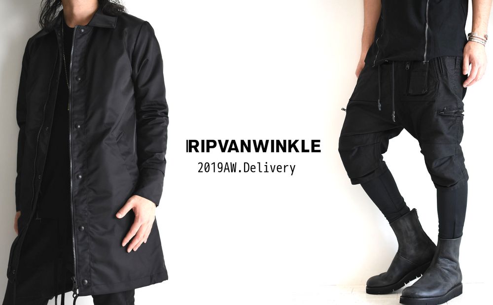 RIPVANWINKLE.2019AWデリバリースタート