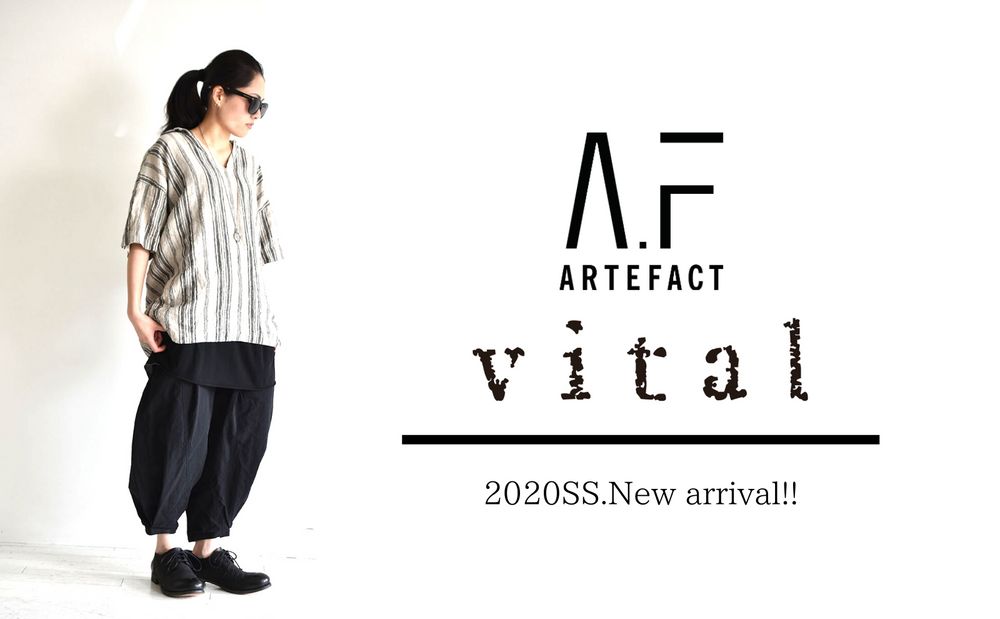 A.F artefact / VITALより新入荷