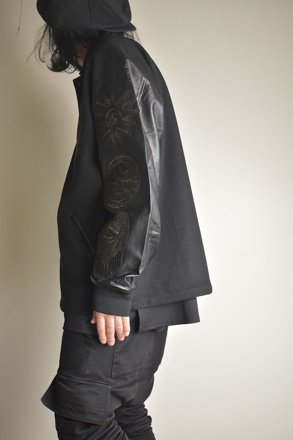 Heavy Melton Coach Jacket"Black" / ヘビーメルトンコーチジャケット"ブラック"