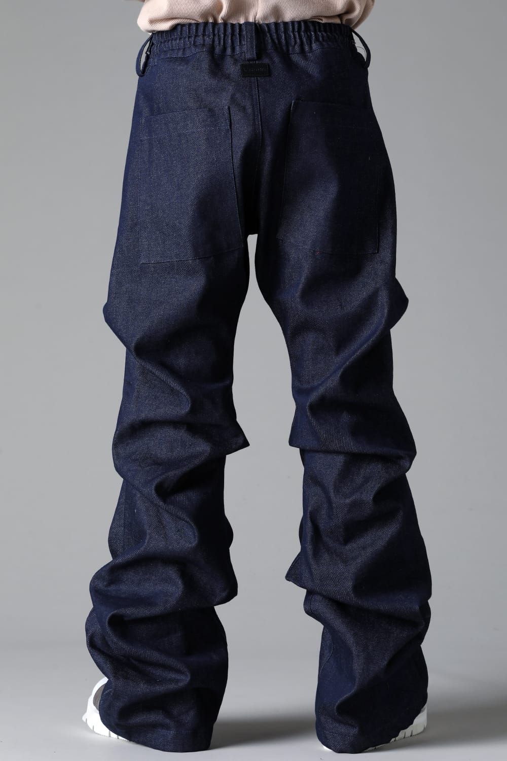 《2025AW先行予約》Boots Cut Tuck Pants"Black / Navy" /ブーツカットタックパンツ"ブラック/ネイビー"