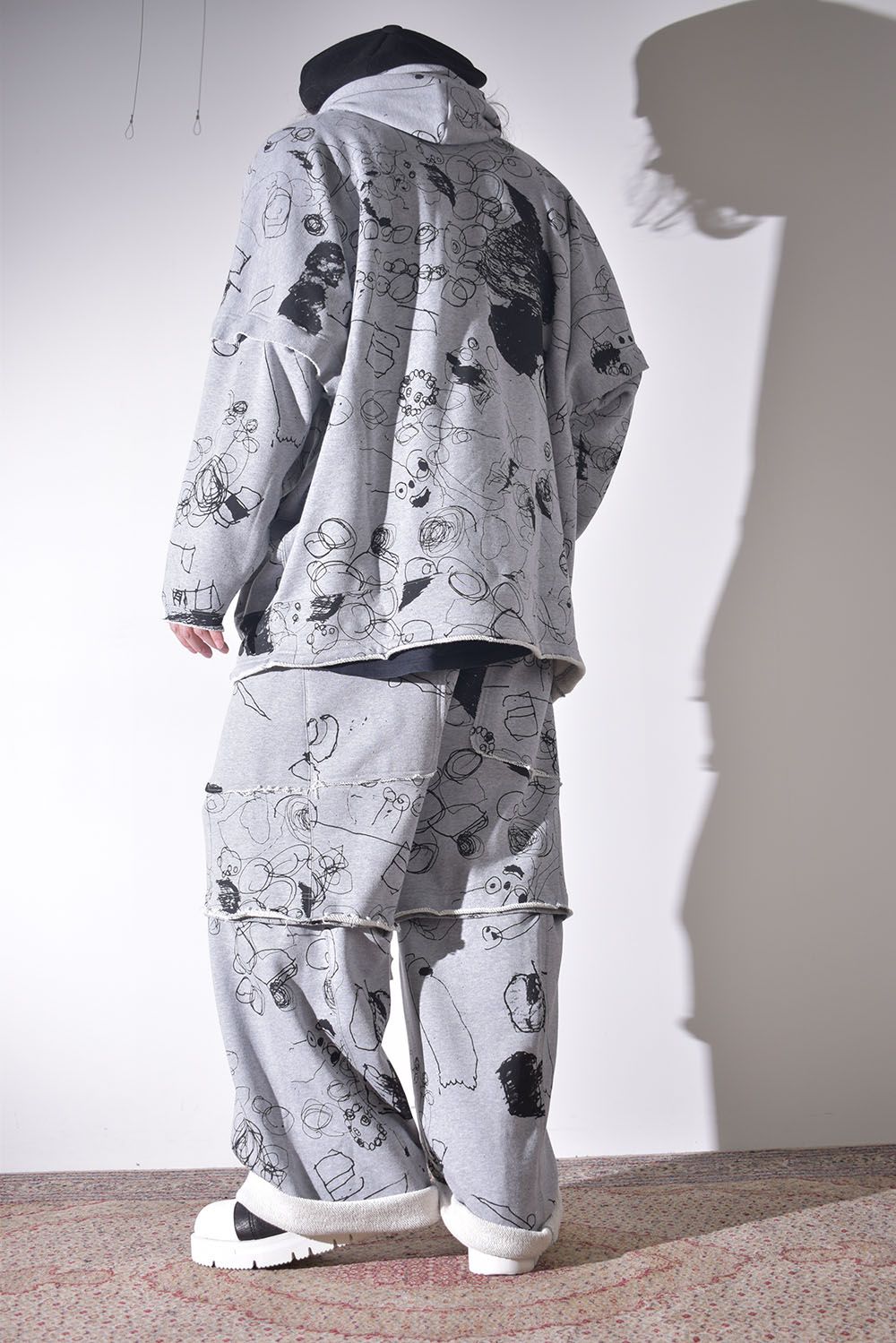 春夏のラフなスウェット