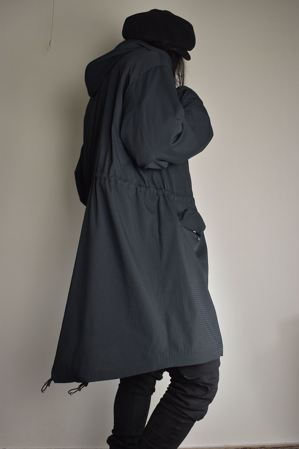 Fish Tall Coat"Black" / フィッシュテールコート"ブラック"