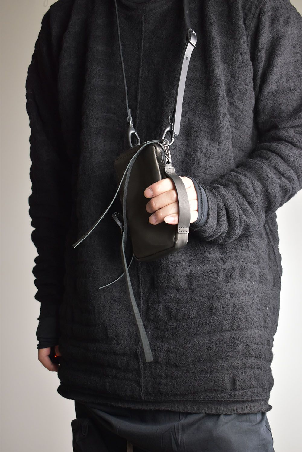 Neck Pouch"Black" / ネックポーチ"ブラック"