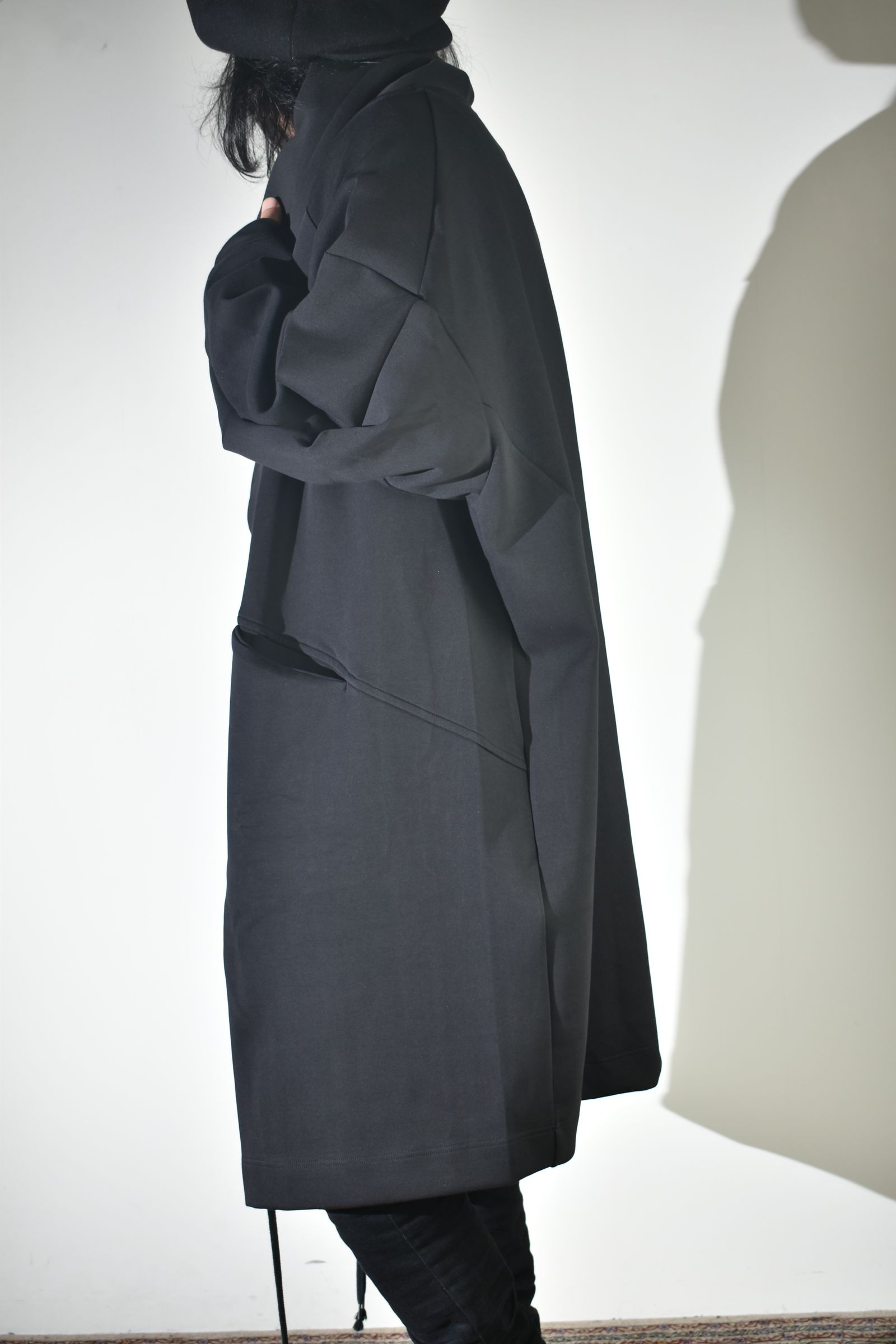 Rap Jersey Coat "Black" / ラップジャージーコート"ブラック"