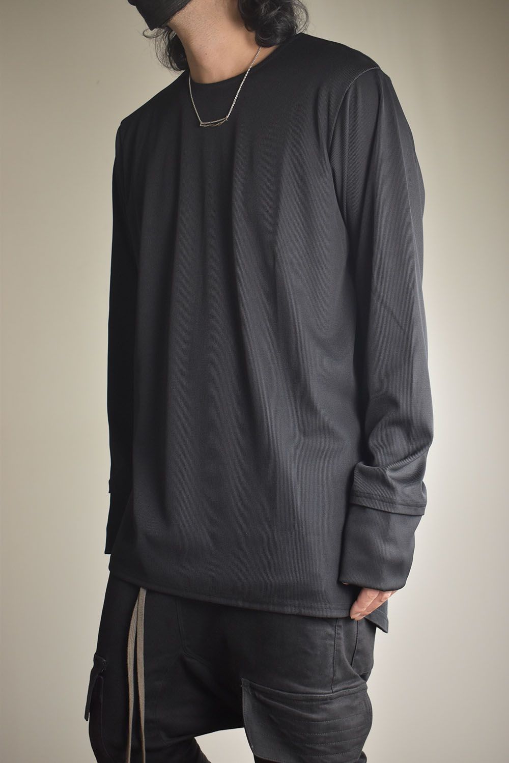 Base Layer Crew Neck "Black" / ベースレイヤークルーネック"ブラック"