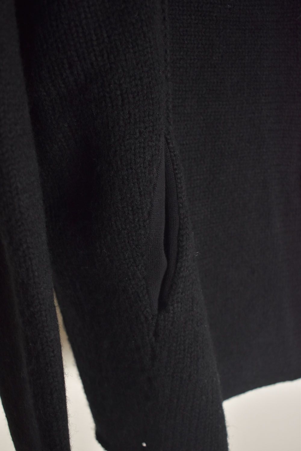 Riders Knit"Black" / ライダースニット"ブラック"