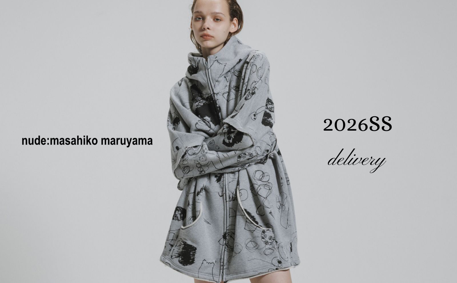 nude:masahiko maruyama / DISTORTION3.2026SS