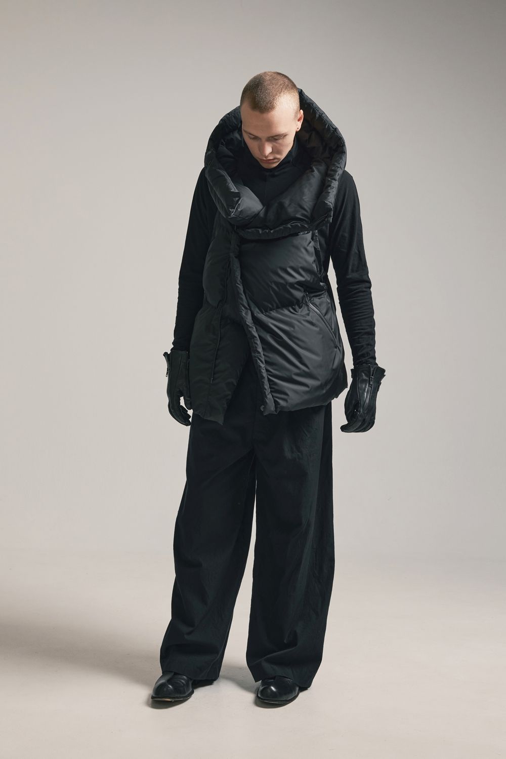 Detachable Sleeve Down Jacket"Black" / デタッチャブルスリーブダウンジャケット"ブラック"