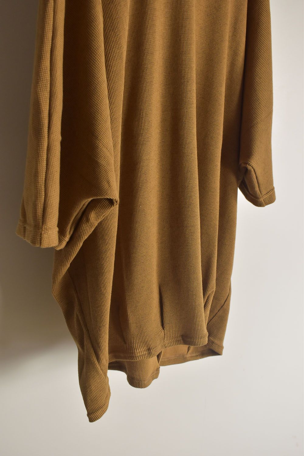 Waffle Dolman Tee"Raw Unber" / ワッフルドルマンTee"ローアンバー"