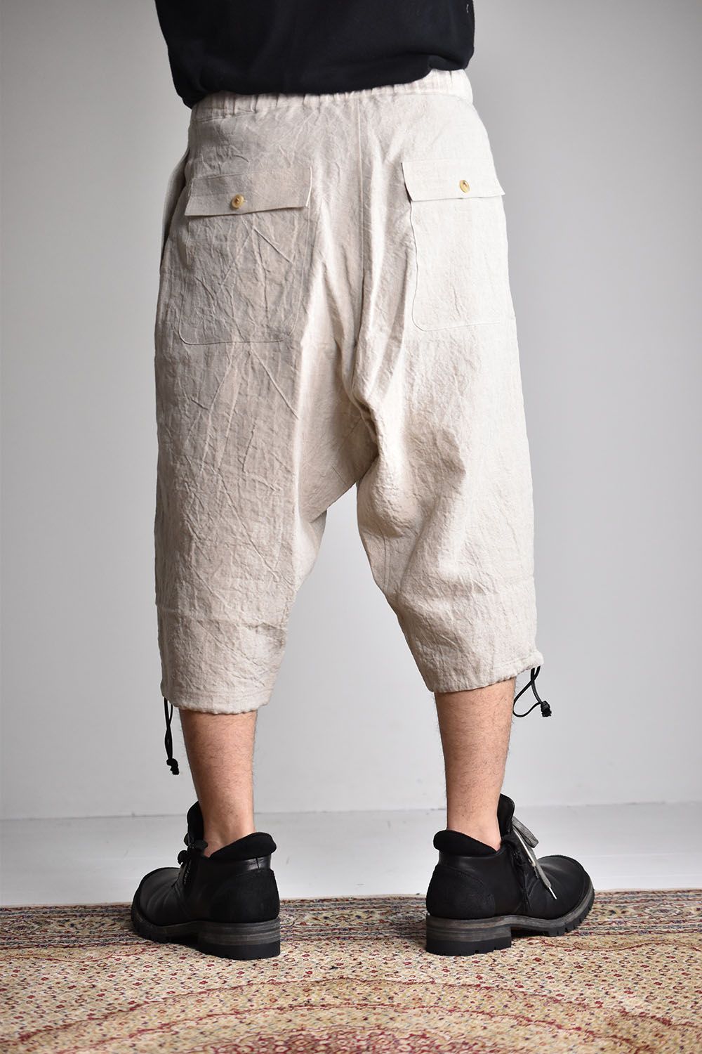 Linen Shorts"Natural"/リネンショーツ"ナチュラル"