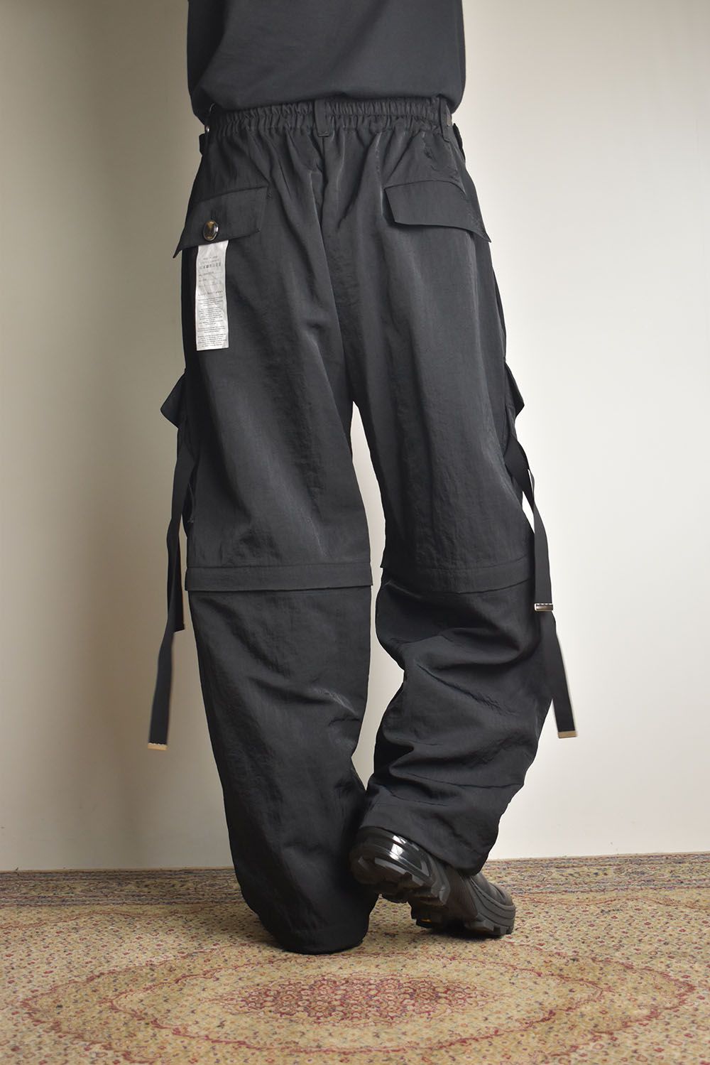 Detachable Cargo Pants"Black"/ デタッチャブルカーゴパンツ"ブラック"