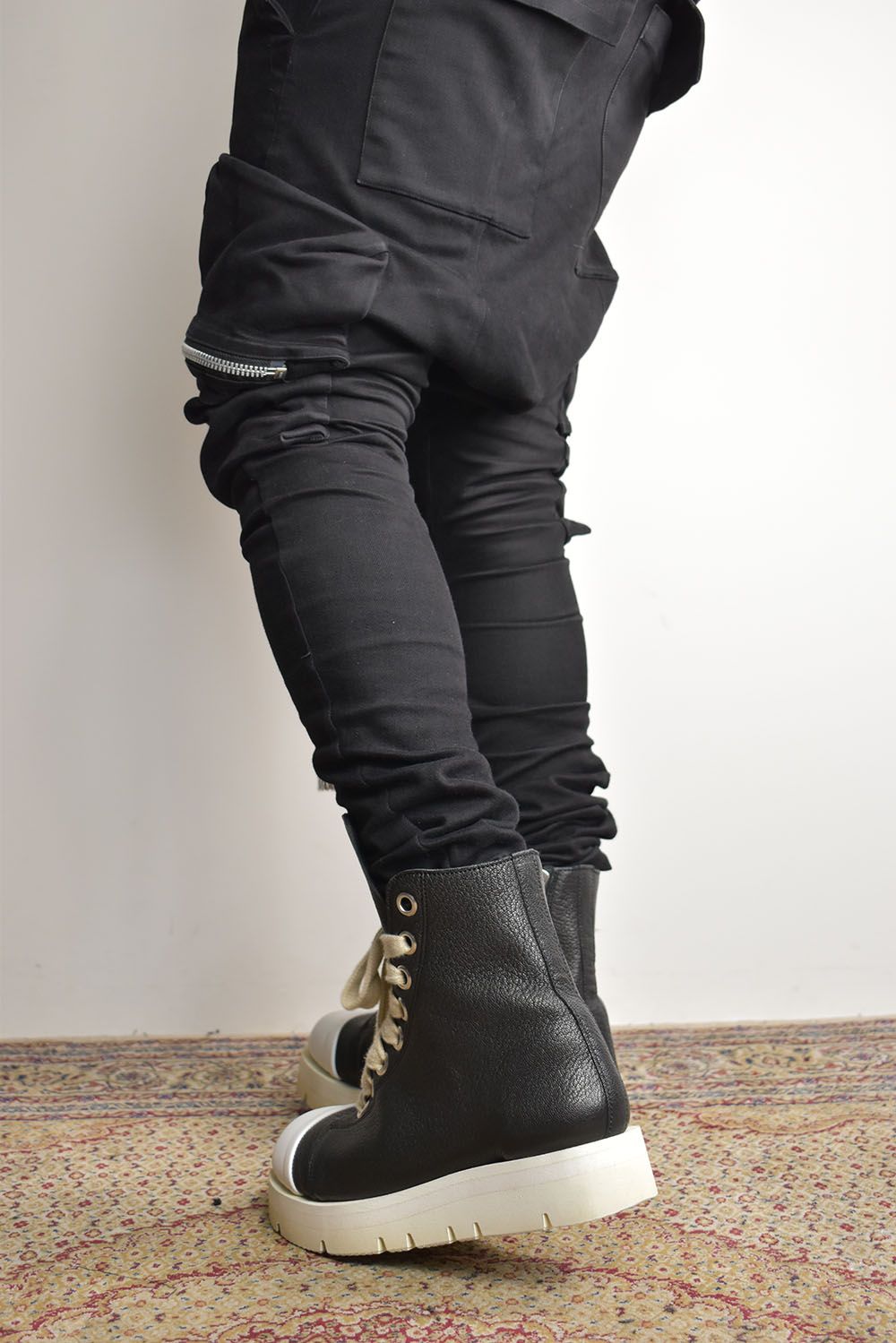 Sneaker Boots"Black×White"/スニーカーブーツ"ブラック×ホワイト"