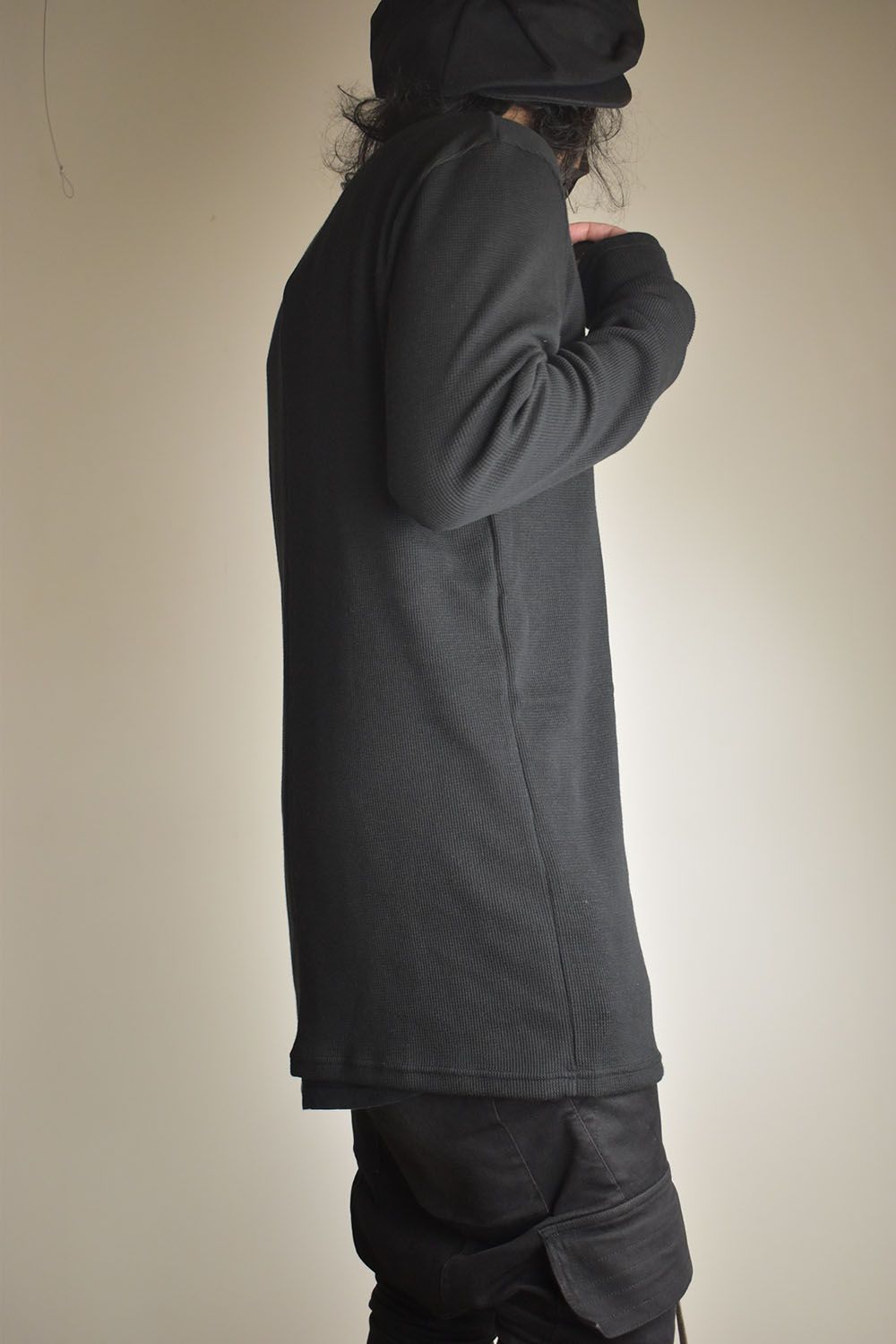 Crew Neck Top"Black" / クルーネックトップ"ブラック"