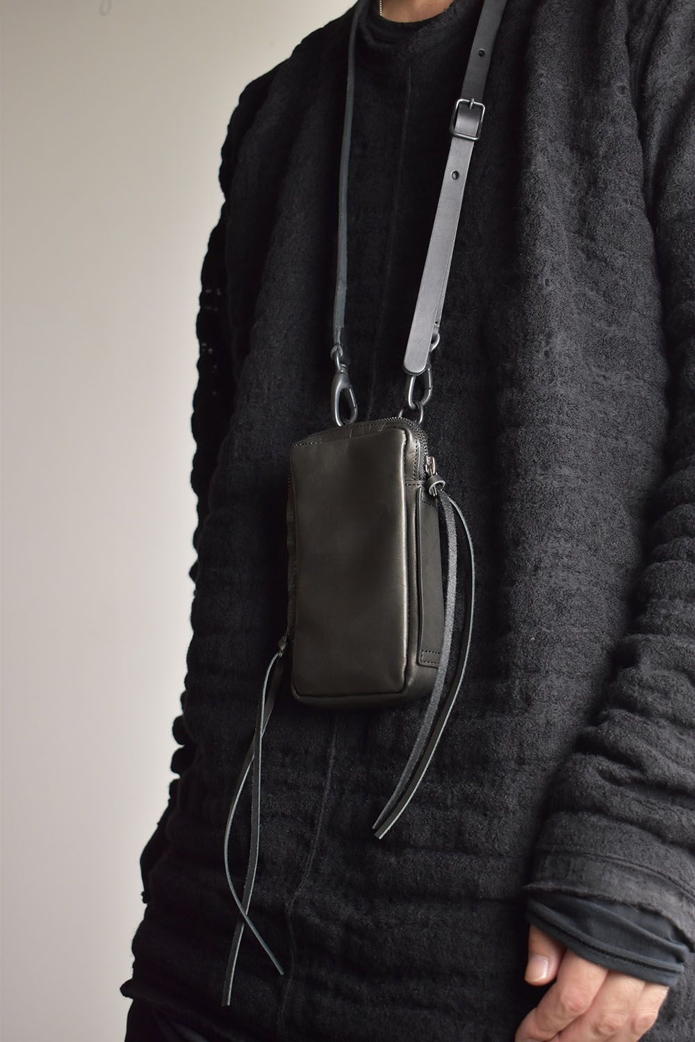 Neck Pouch"Black" / ネックポーチ"ブラック"