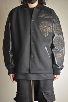 Heavy Melton Coach Jacket"Black" / ヘビーメルトンコーチジャケット"ブラック"