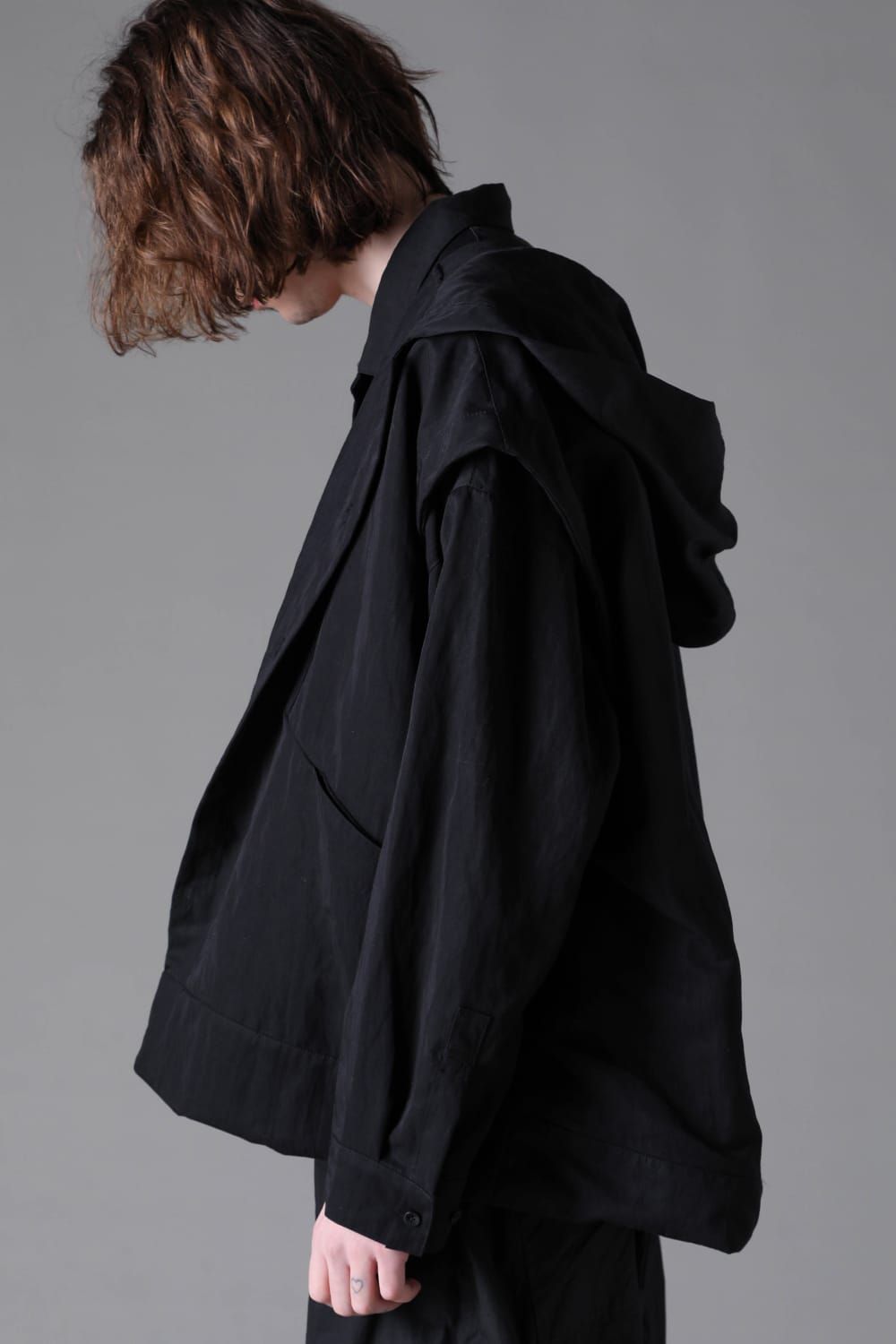 《2026AW先行予約》Layered Shirts"Black" / レイヤードシャツ"ブラック"