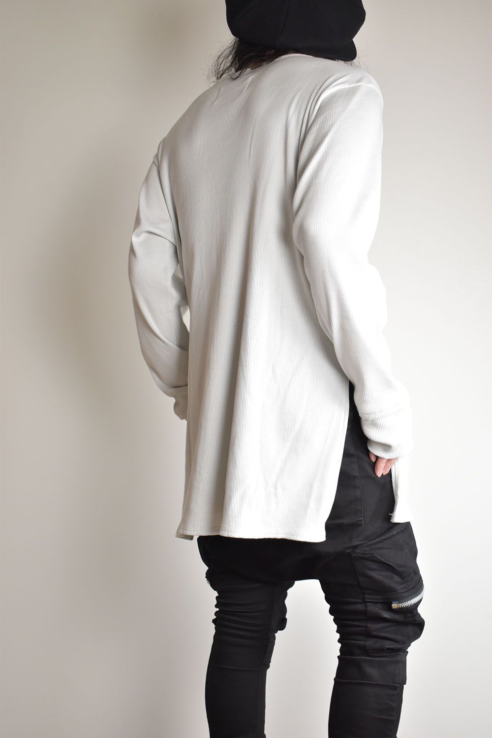 Base Layer Round Neck"Off White"/ベースレイヤーラウンドネック"オフホワイト"