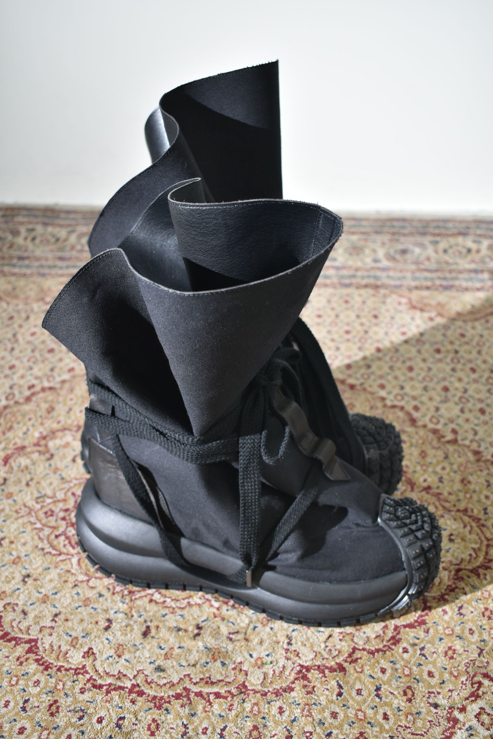 Magarimono collabo Sack Boots"Black" / MAGARIMONO コラボ サックブーツ"ブラック"