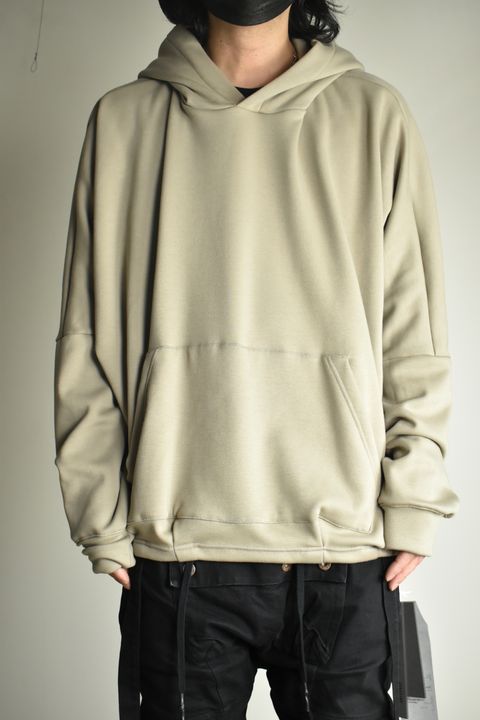 《2026AW先行予約》Bomber Heat Dolman Hoodie Pullover"Black / L.Grey / Greige" / ボンバーヒートドルマンフーディプルオーバー"ブラック/ライトグレー/グレージュ"