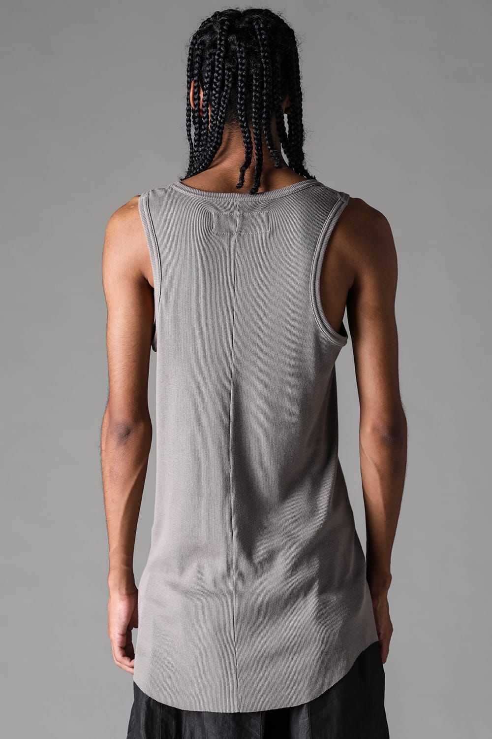 《2027SS先行予約》Regular Rib Tank Top"Greige" / レギュラーリブタンクトップ "グレージュ"