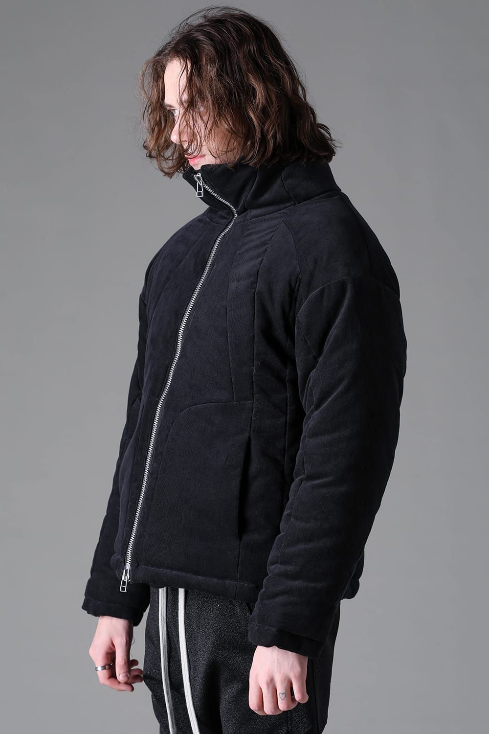 《2026AW先行予約》Corduroy Padded Blouson "Black" / コーデュロイパデッドブルゾン"ブラック"