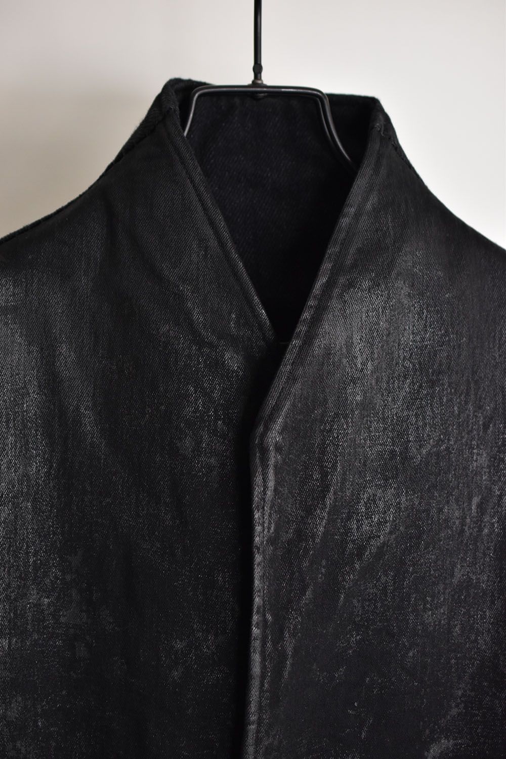 Couted Switching Combi jacket"Black"/コーティングスウィッチングコンビジャケット"ブラック"