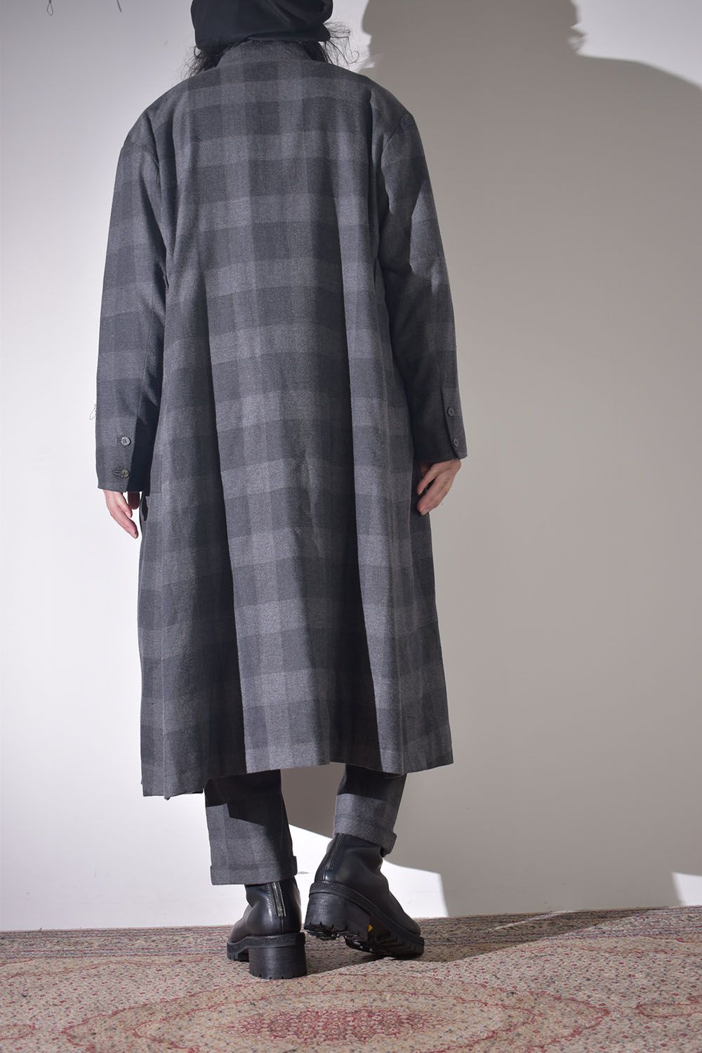kujaku 2025AW 魅力的なチェック柄の3ピース