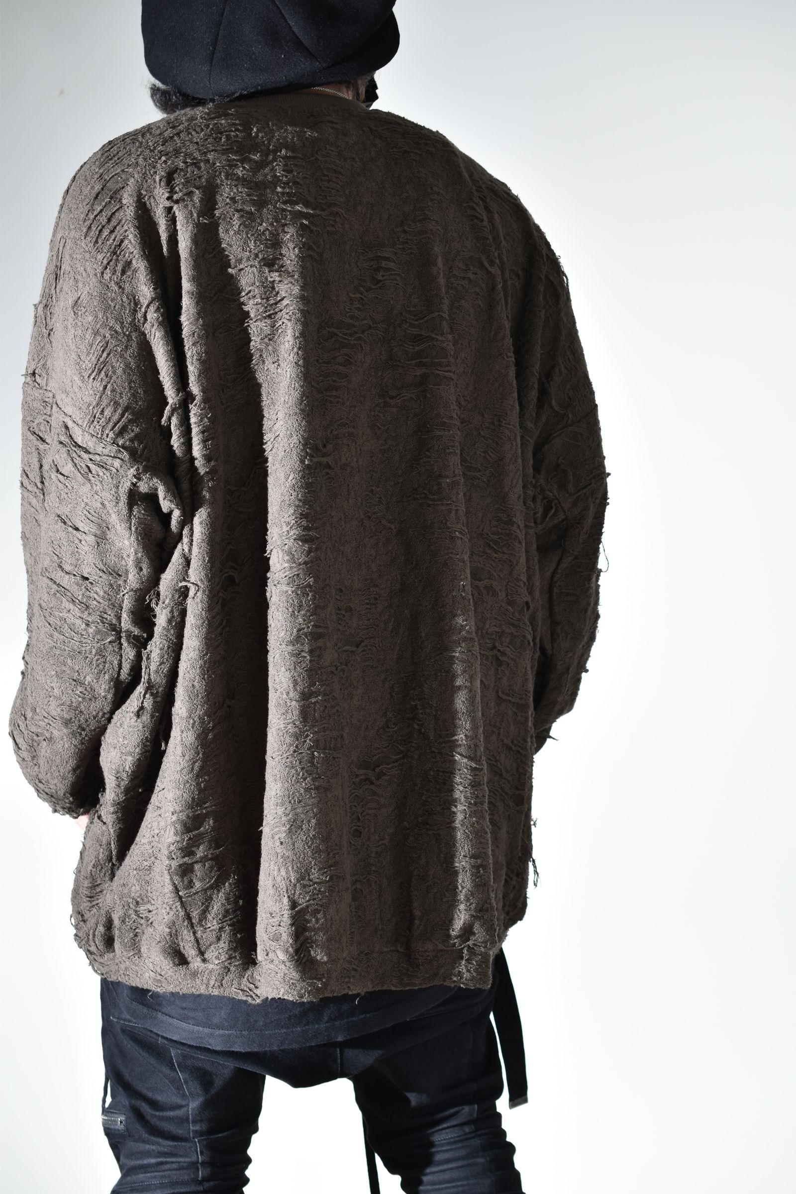Extreme Over Sized Pullover"Khaki " / エクストリームオーバーサイズプルオーバー"カーキ"