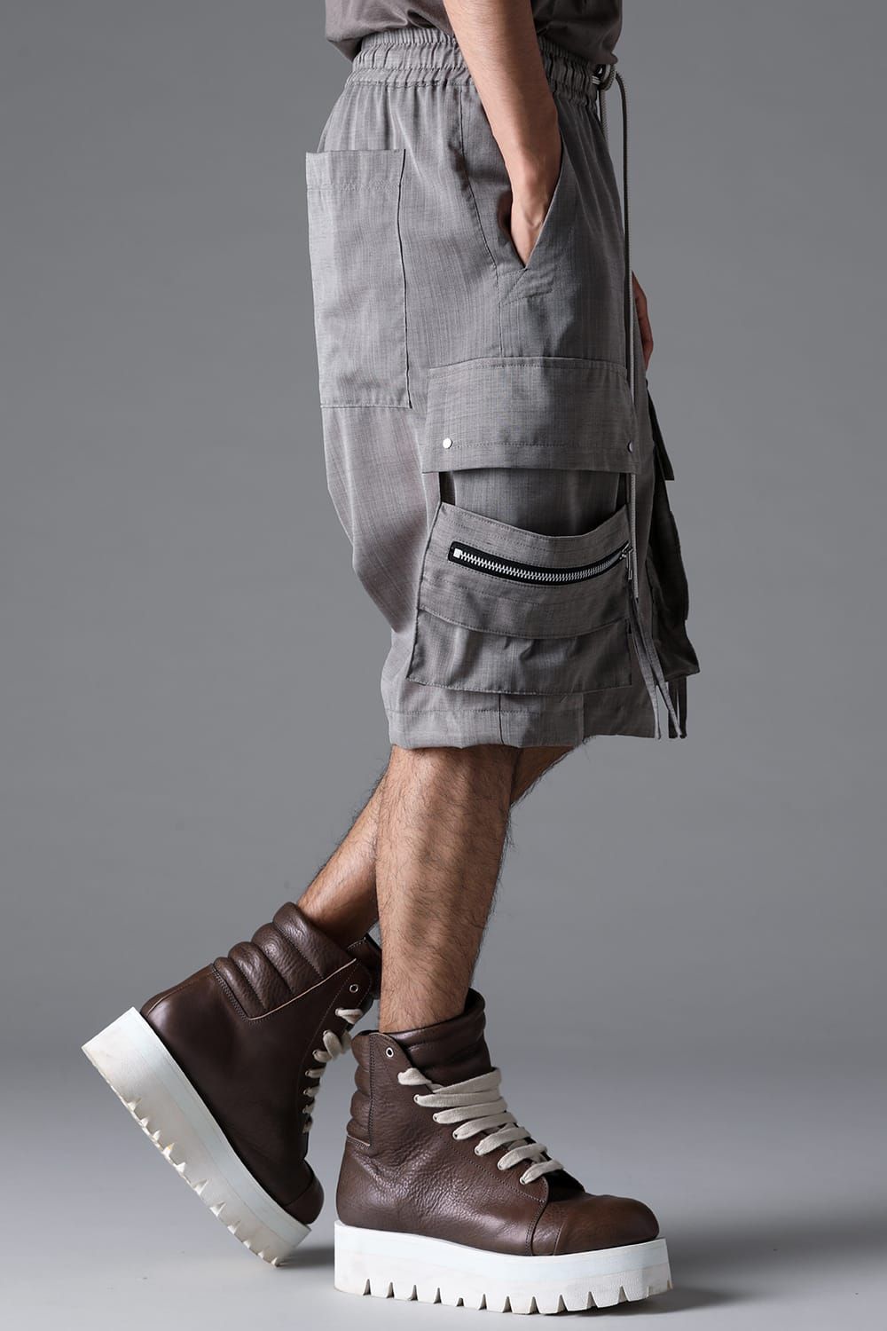 《2026SS先行予約》Cargo Shorts"Black /Stone" / カーゴショーツ"ブラック/ストーン"