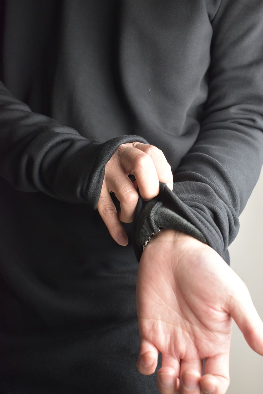 Bomber Heat Crew Neck Top"Black" / ボンバーヒートクルーネックトップ"ブラック"