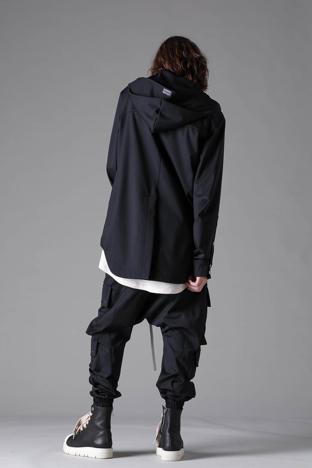 《2026AW先行予約》Technical Nylon Military Sarrouel Easy Pants"Black" / テクニカルナイロンミリタリーサルエルイージーパンツ"ブラック"