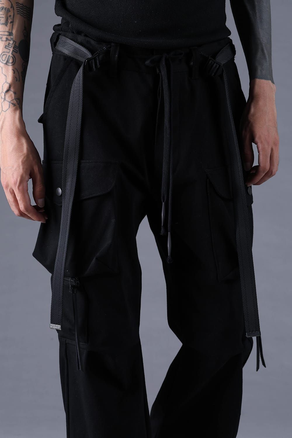 《2027SS先行予約分》Dry Jersey Cargo Jog Pants"Black" / ドライジャージーカーゴジョグパンツ"ブラック"