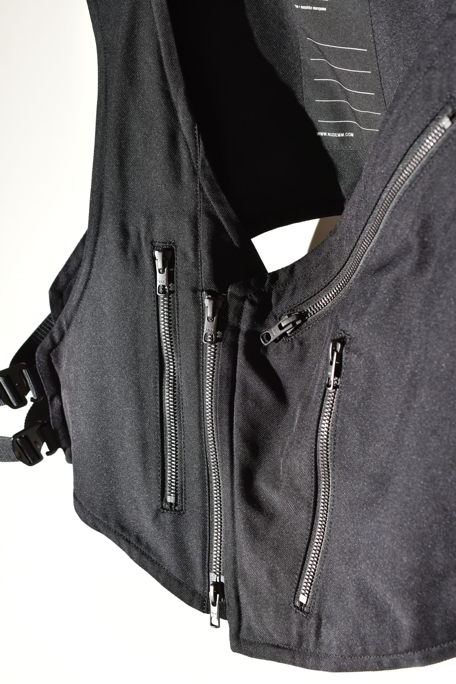 Multi Zip Down Parka Jacket (with Vest)"Black" / マルチジップダウンパーカージャケット(ベスト付き)"ブラック"