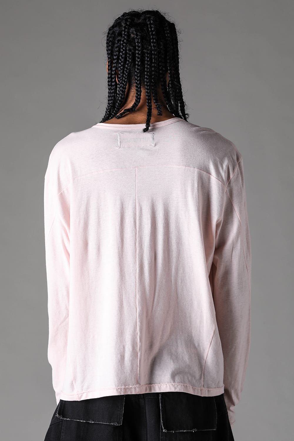 《2027SS先行予約》Switching Long Sleeve "Black / Ivory / Greige / Ice Blue / Pale Shell" / スウィッチングロングスリーブ"ブラック/アイボリー/グレージュ/アイスブルー/ペイルシェル"