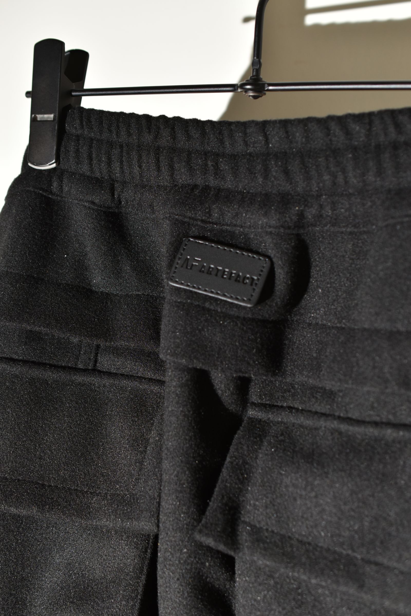 Knit Jersey Military Sarrouel Easy Pants"Black" / ニットジャージーミリタリーサルエルイージーパンツ"ブラック"