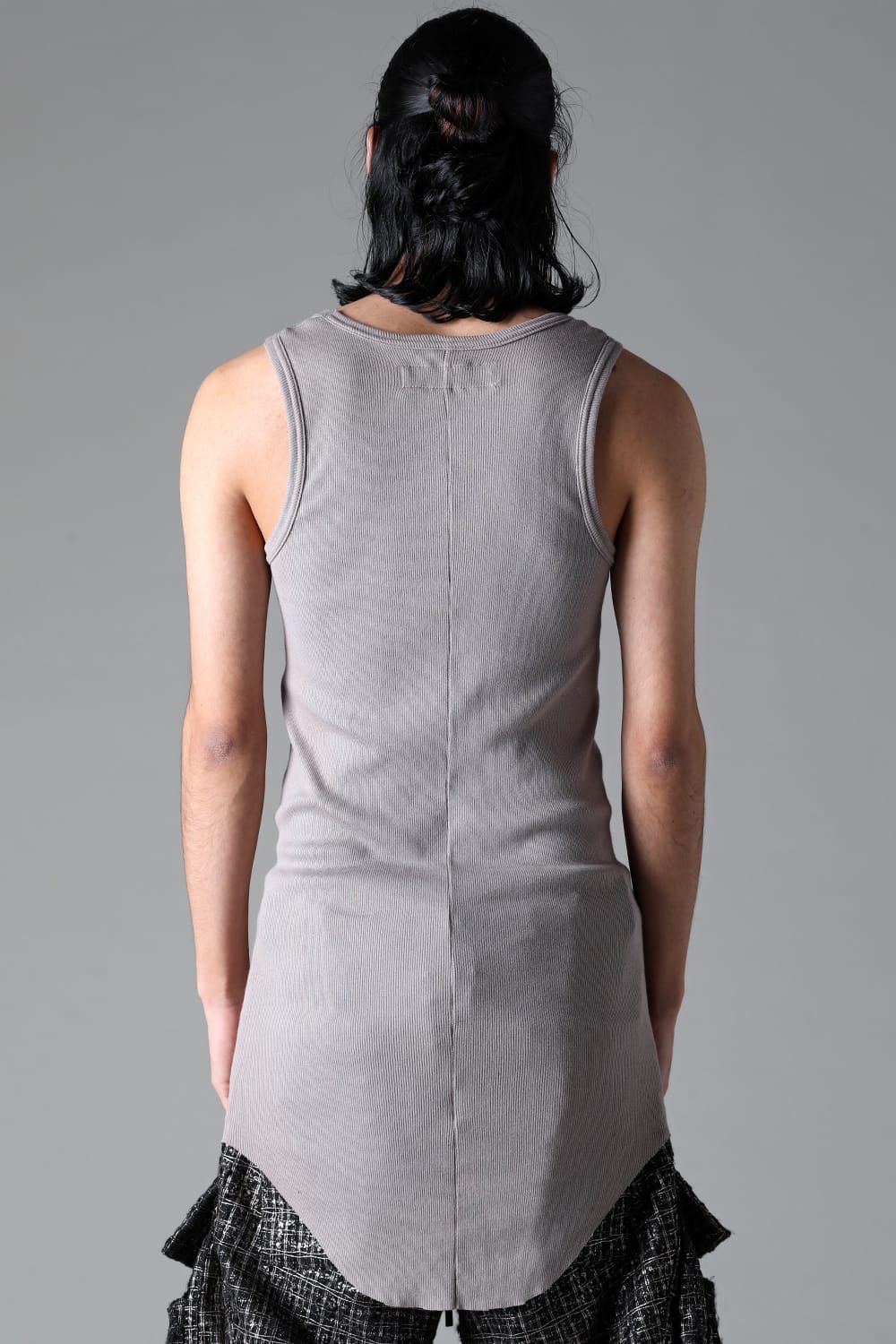 《2025AW先行予約》Rib Tank Top"Black / White /G.Beige / Grey / L.Beige" / リブタンクトップ"ブラック/ホワイト/グレーベージュ/グレー/ライトベージュ"