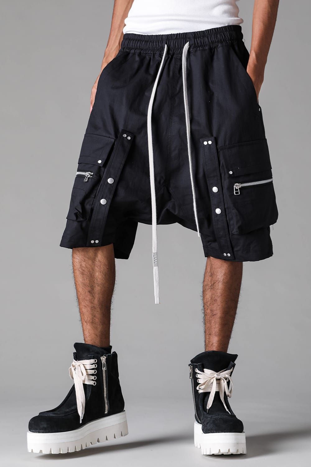 《2027SS先行予約》Cargo Shorts"Black" / カーゴショーツ"ブラック"