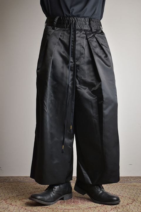 LC2 HAKAMA Trousers"Black"/袴トラウザーズ"ブラック"