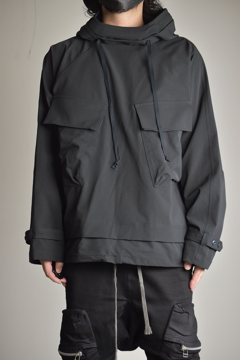 WARTER REPELLENCY ANORAK"Black" /ウォーターレペランシーアノラック"ブラック"