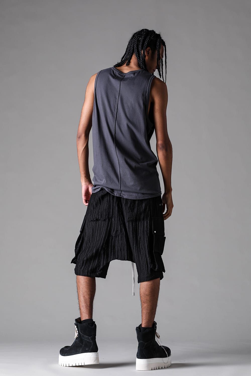 《2027SS先行予約》Regular  Tank Top"Black / Ivory / Grey / Greige" / レギュラータンクトップ "ブラック / アイボリー /グレー / グレージュ"