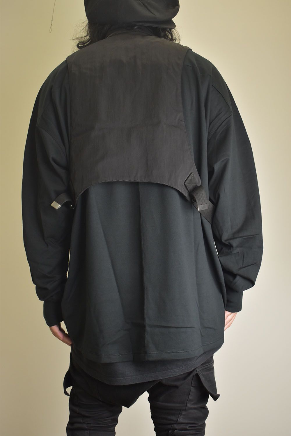 Nylon Wool Twill Tactical Vest"Black" / ナイロンウールツイルタクティカルベスト"ブラック"