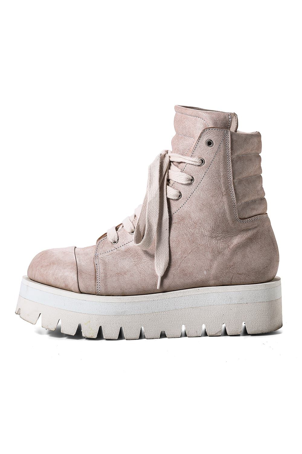 《2026SS先行予約》Sneaker Boots"Black×White/Brown×White/Ash Pink×White/All Black" / スニーカーブーツ"/ブラック×ホワイト/ブラウン×ホワイト/アッシュピンク×ホワイト/オールブラック"