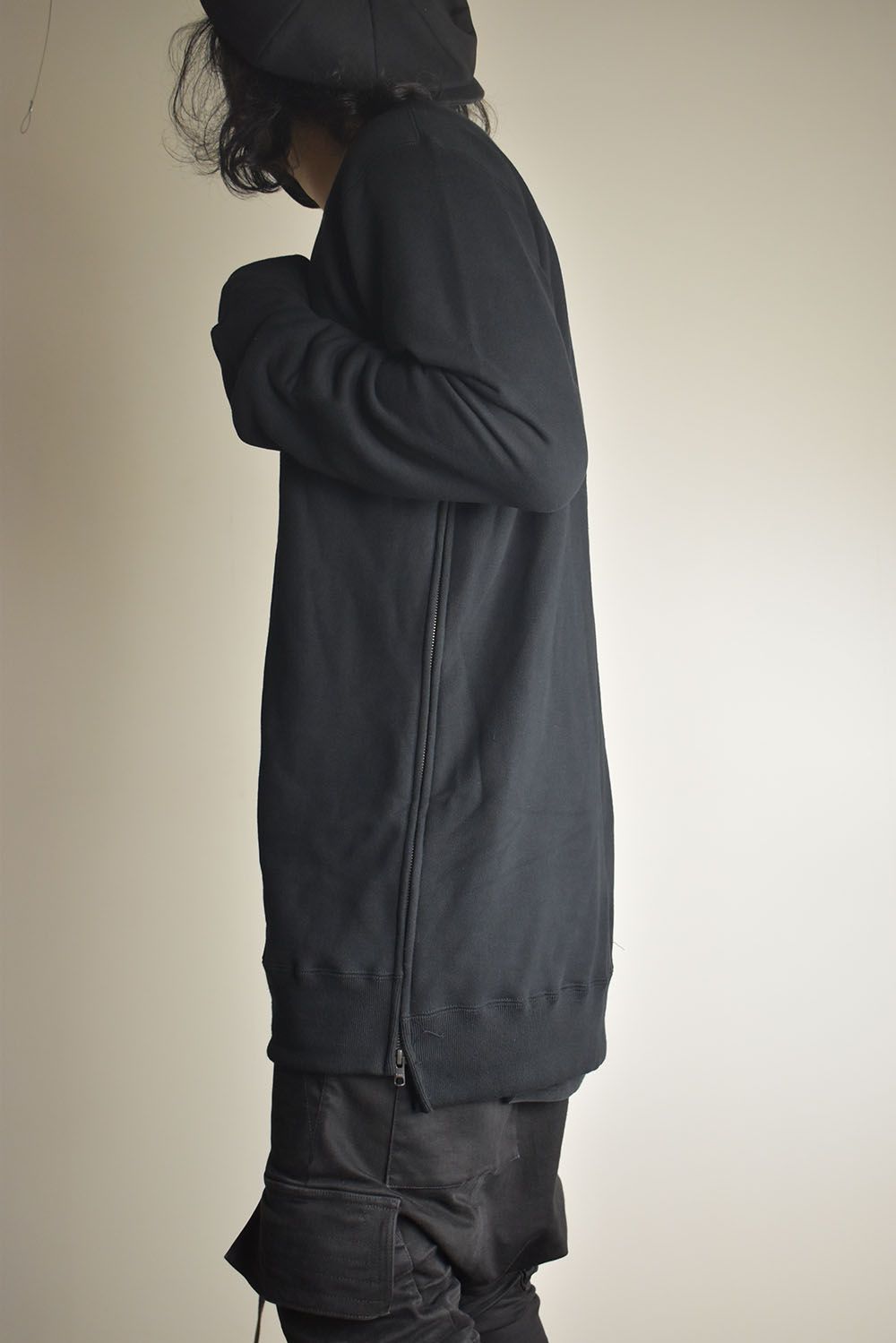 Over Sized Pullover"Black" / オーバーサイズプルオーバー"ブラック"