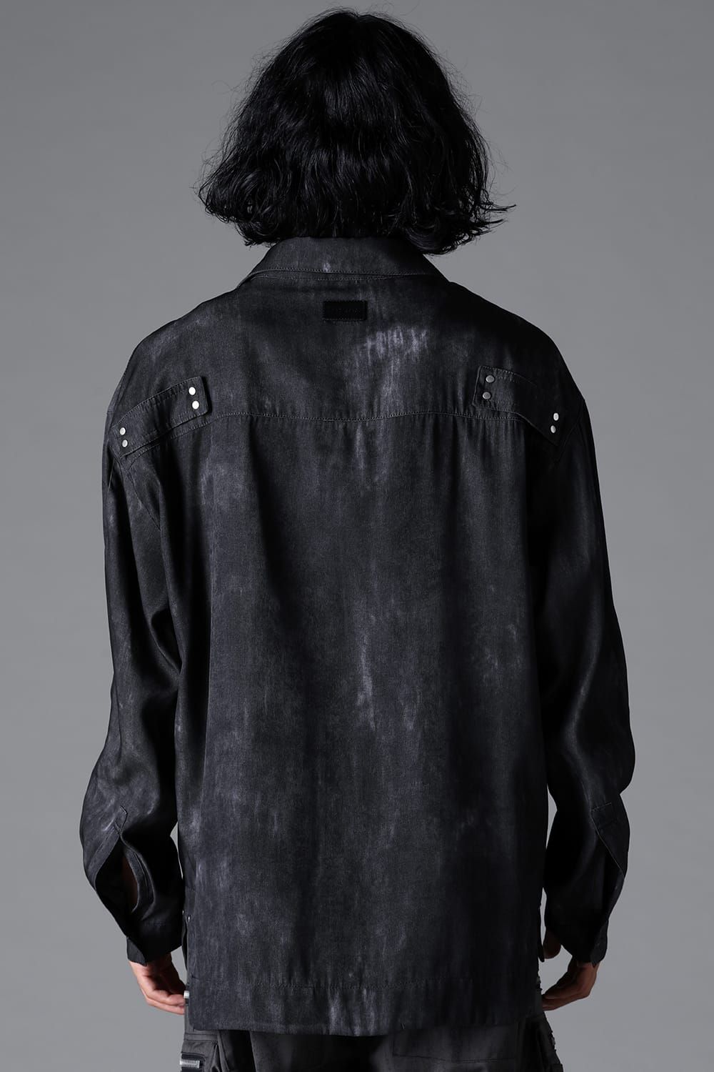 《2026SS先行予約》Shirts"Black / Uneven D.Grey / Uneven Grey" / シャツ"ブラック/アンイーブンダークグレー/アンイーブングレー"