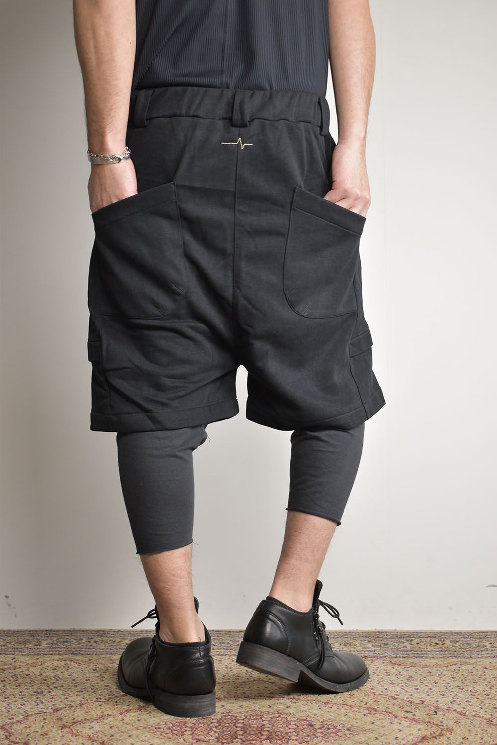 Layered Shorts"Black"/レイヤードショーツ"ブラック"