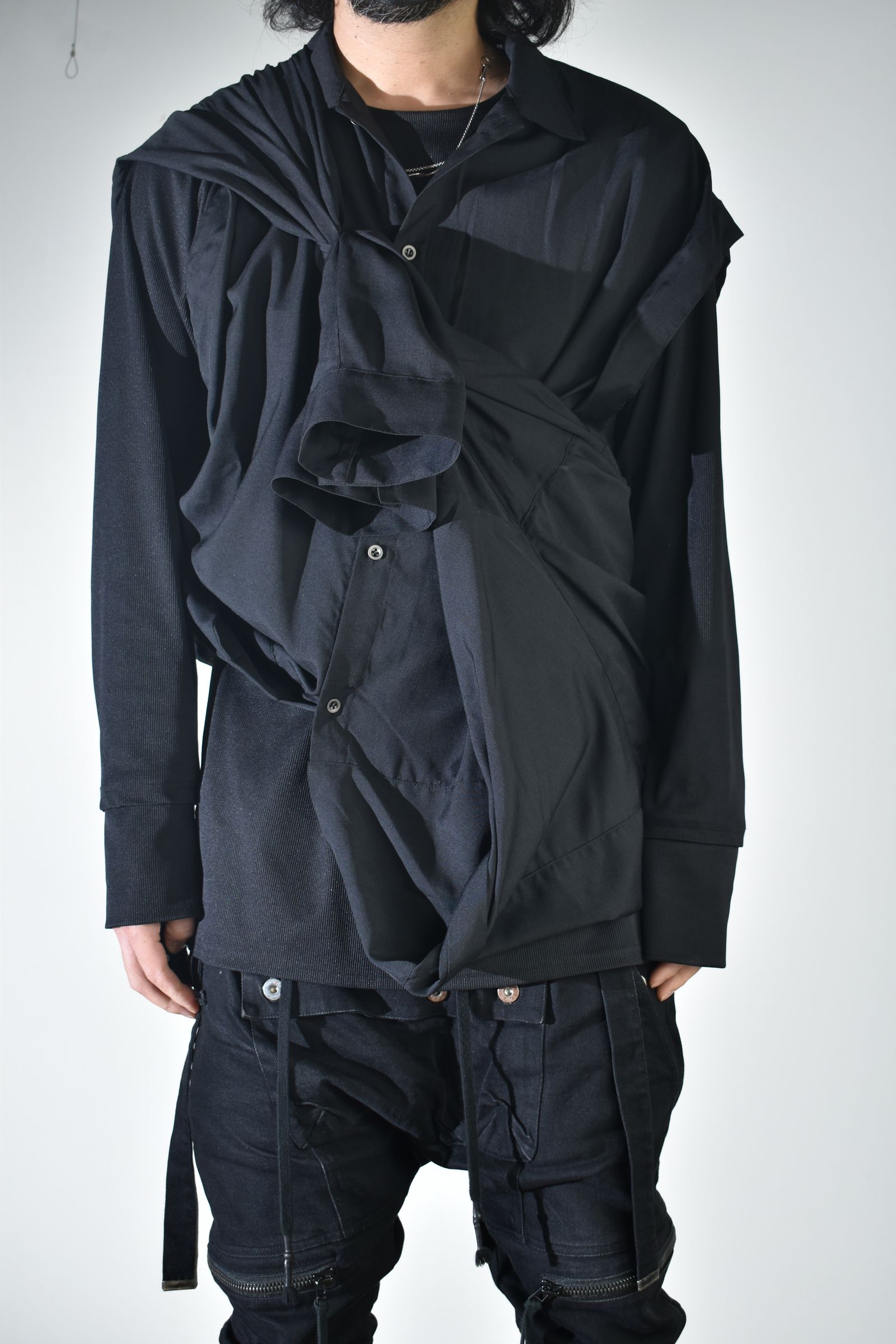 Coalesce Shirts"Black " / コウアレスシャツ"ブラック"