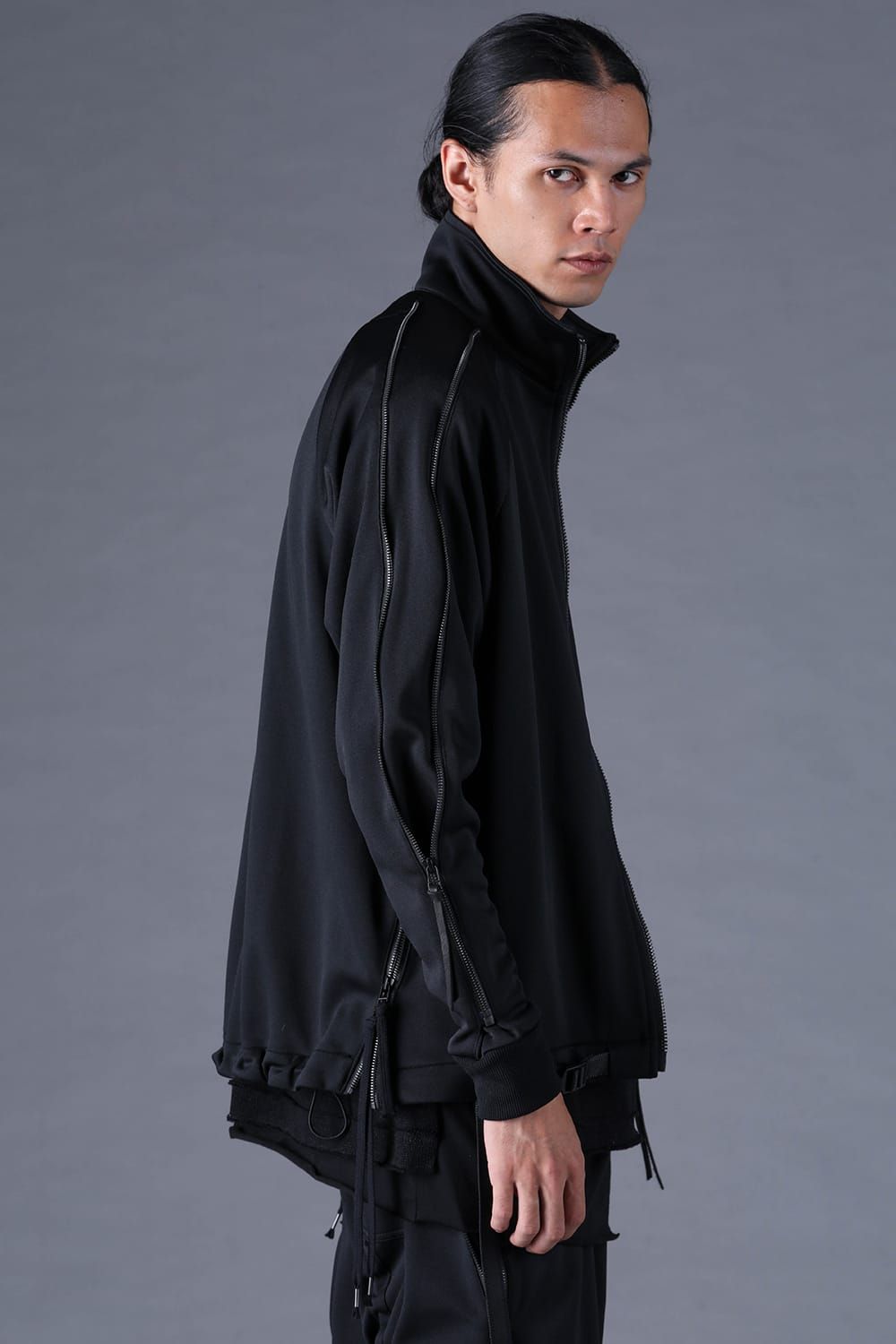 《2027SS先行予約分》Zip Line Track Jacket"Black" / ジップライントラックジャケット"ブラック"
