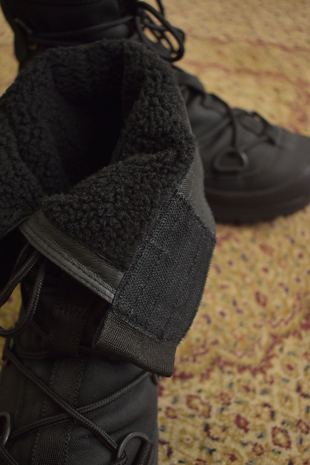 High Cut Sneaker "Black" / ハイカットスニーカー"ブラック"