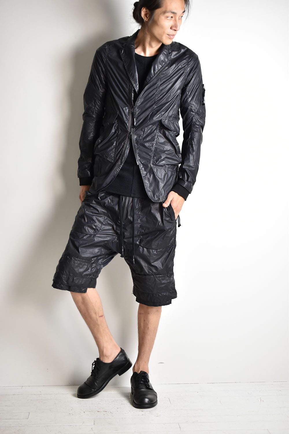 Carbon Coating Nylon Jacket"Black" /カーボンコーティングナイロンジャケット"ブラック"
